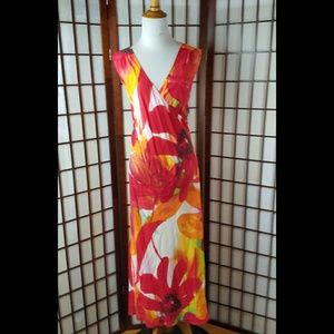JAMS WORLD FAUX WRAP Maxi DRESS